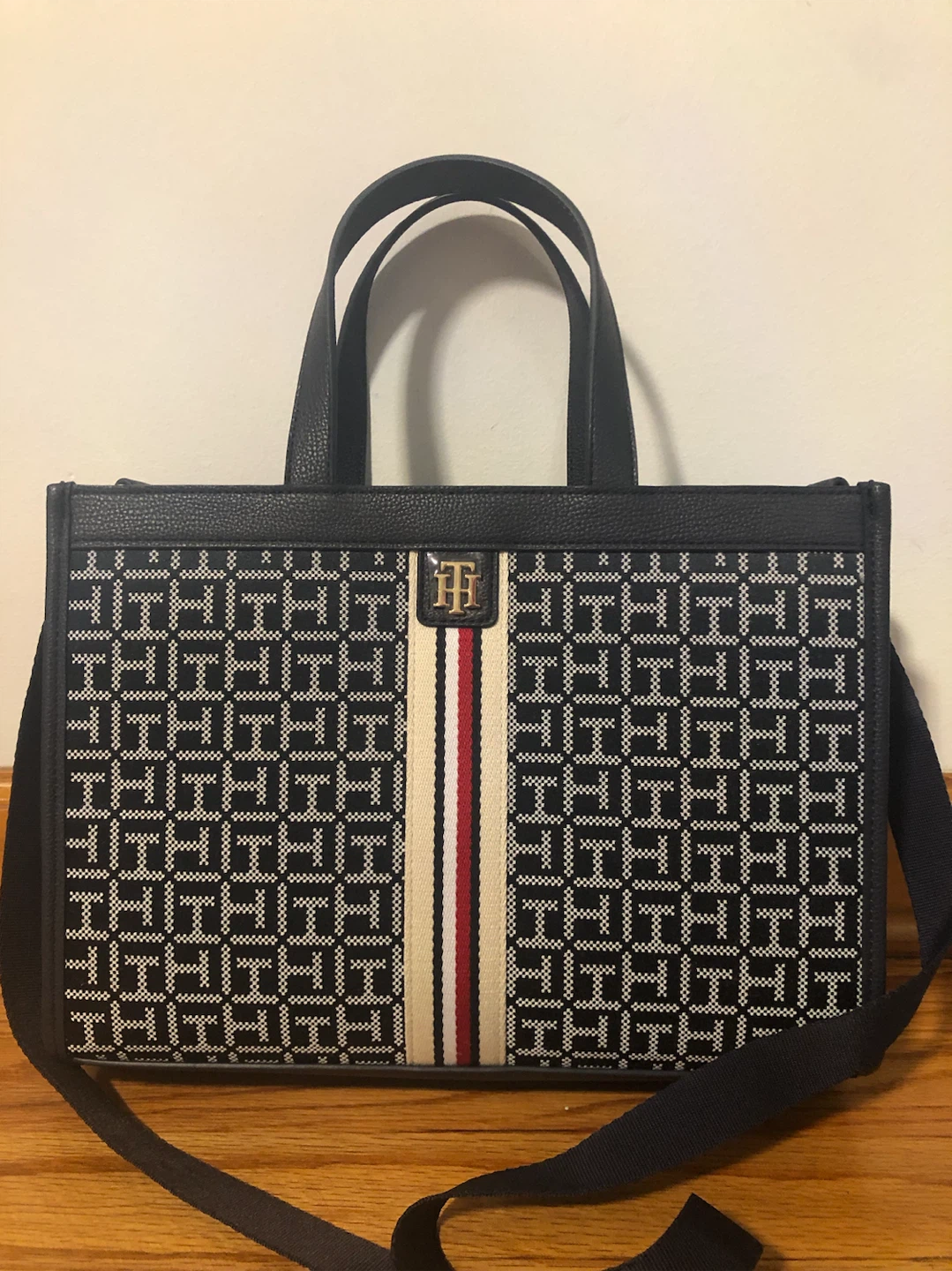 Tommy Hilfiger Monogram Tote Bag