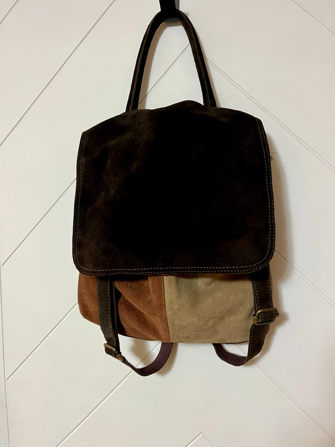 Free People - We The Free Suede Backpack - photo 2