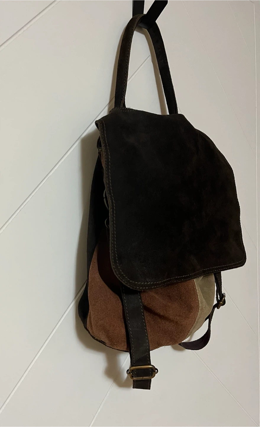 Free People - We The Free Suede Backpack - photo 3