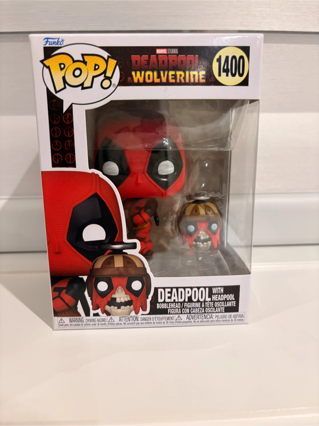 Funko Pop Deadpool with Headpool 1400