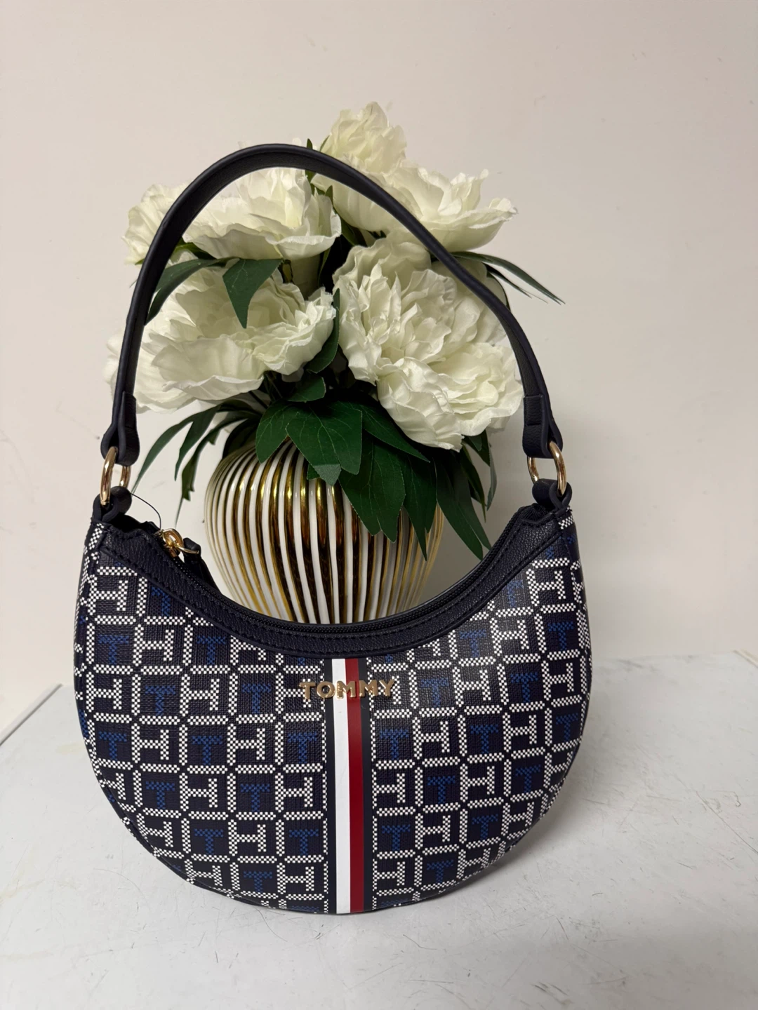Tommy Hilfiger Monogram Shoulder Bag
