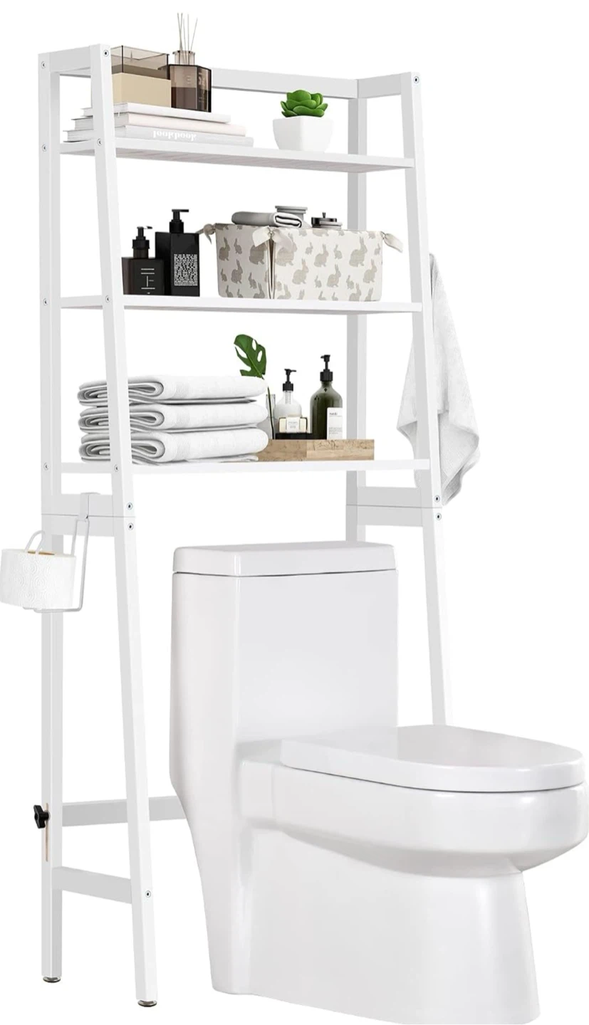 MallKing 3-Tier Over-the-Toilet Storage Rack - photo 3
