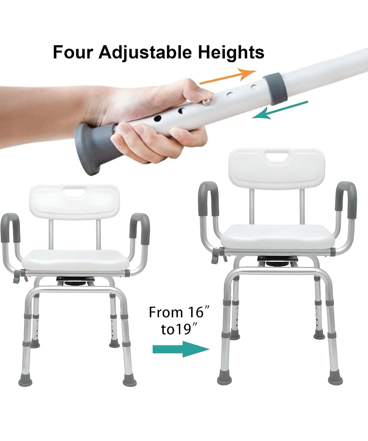 360-Degree Swivel Shower Chair 360 - photo 4