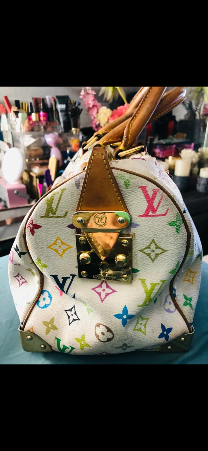 Louis Vuitton Murakami Speedy 30 White - photo 2