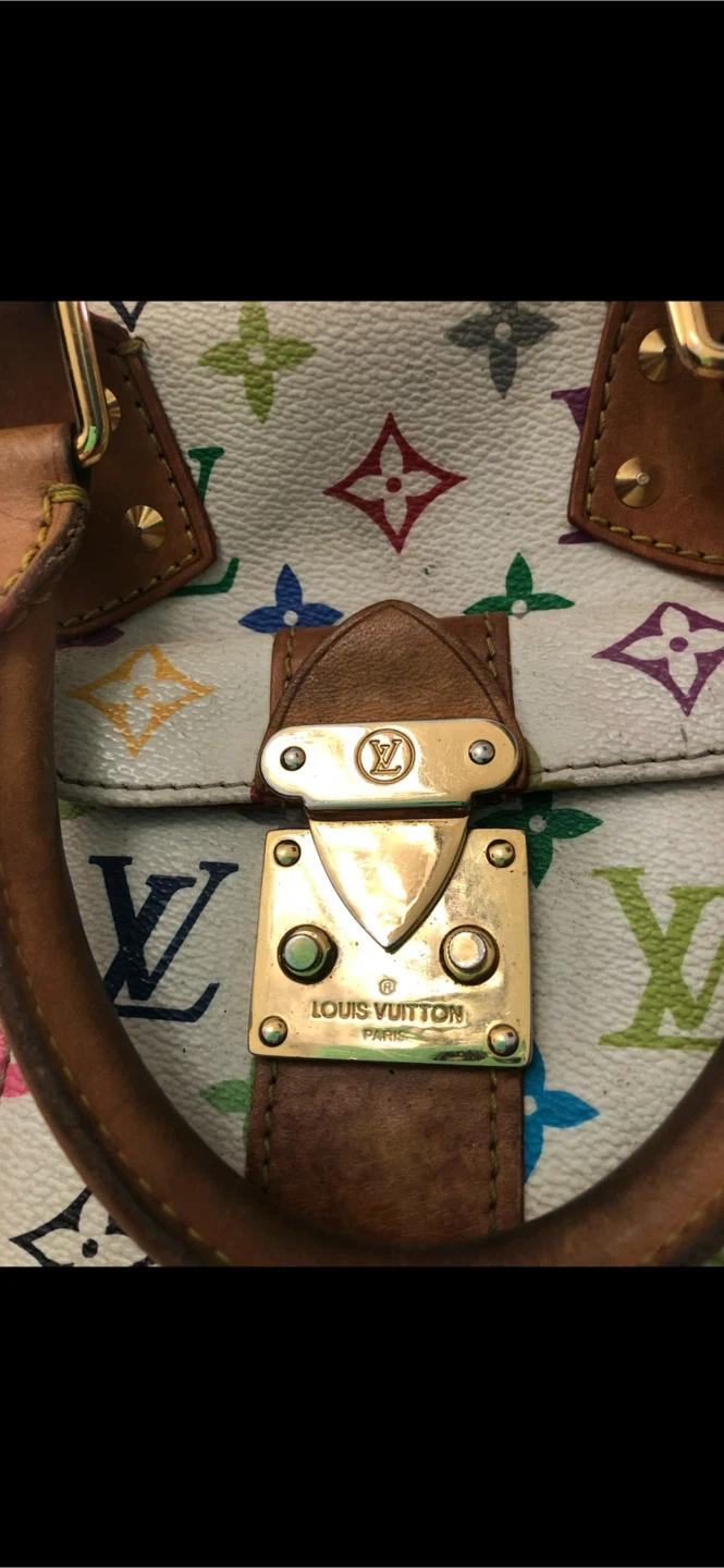 Louis Vuitton Murakami Speedy 30 White - photo 3
