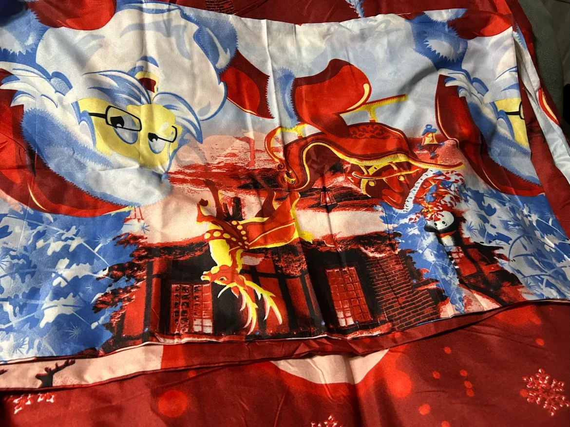 New-Christmas Santa Claus Duvet cover with 2 pillow Covers Only - photo 4