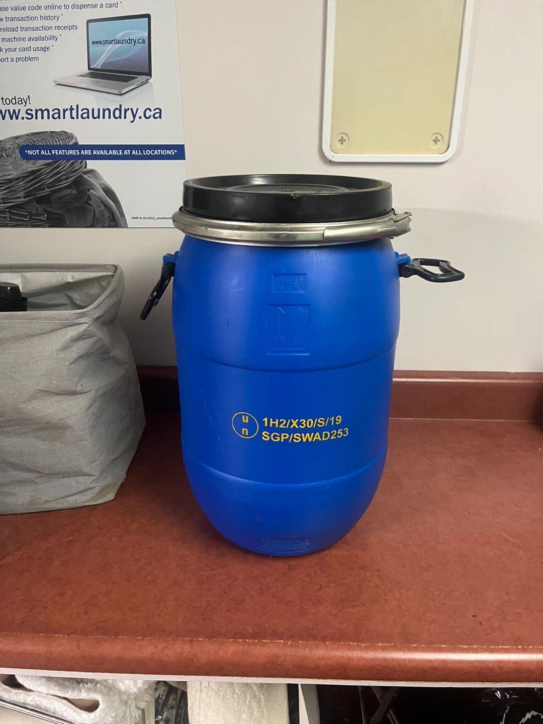 Time Technoplast Blue Plastic Storage Drum