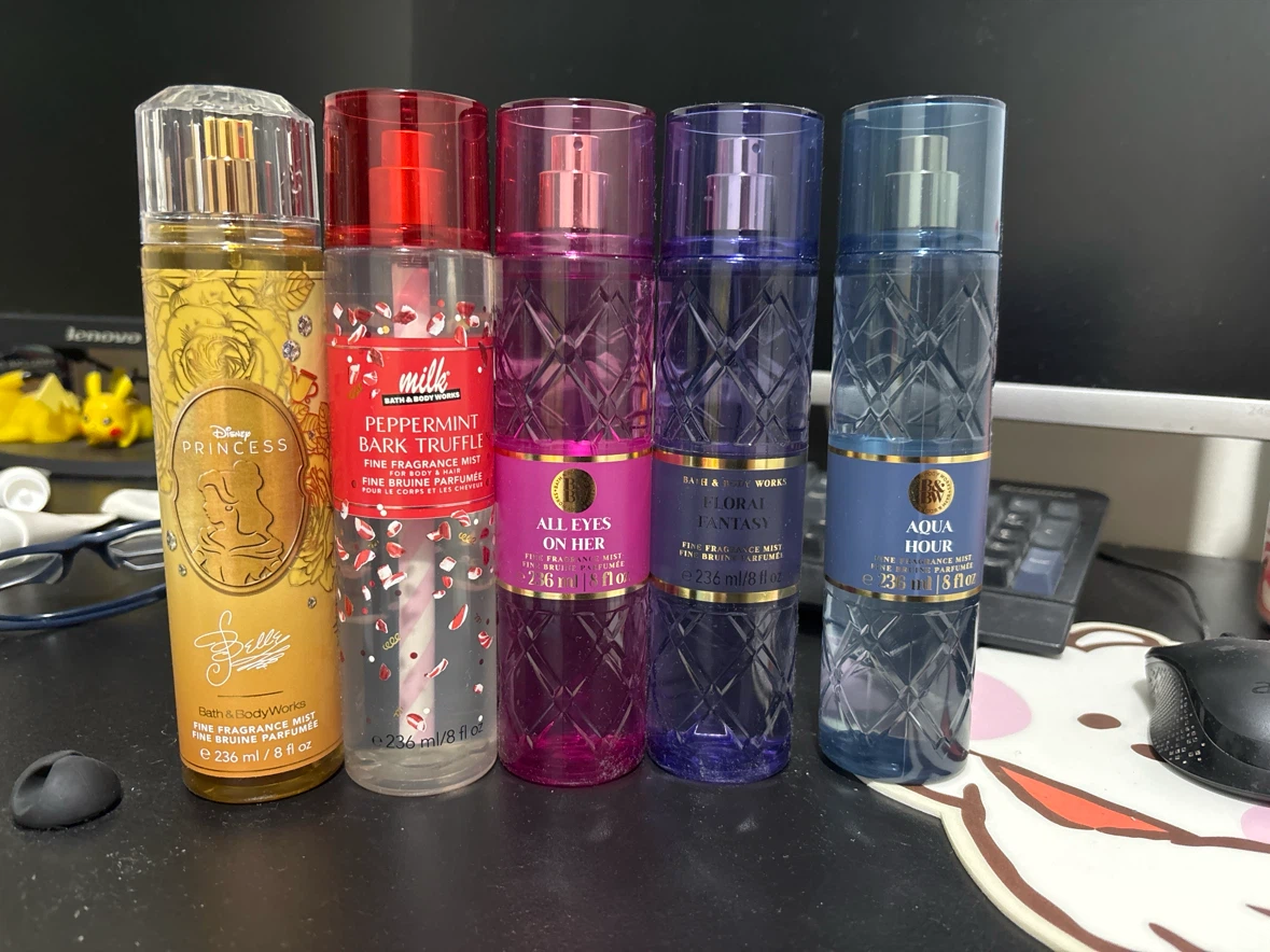 Bath & Body Works Fragrance Mists - Lot of 5