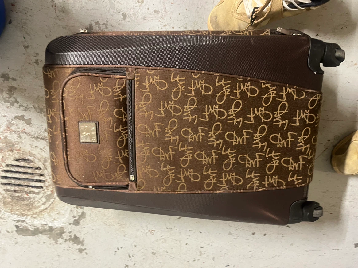 DVF Studio Brown Suitcase