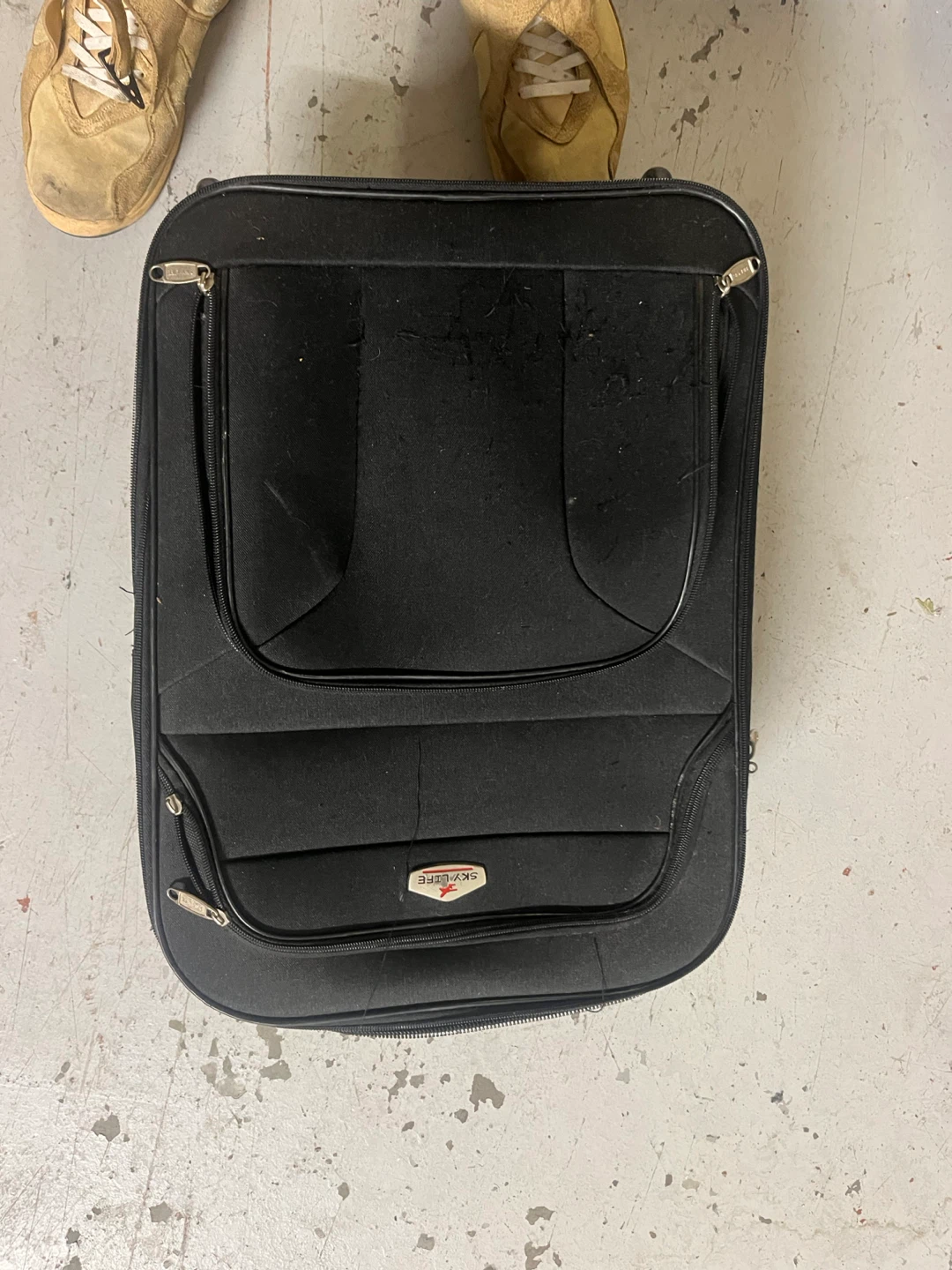 Skylife Black Carry-On Suitcase