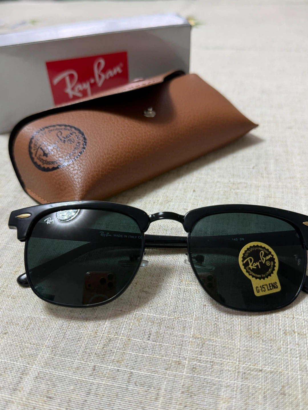 Ray-Ban Clubmaster Sunglasses Black - photo 2
