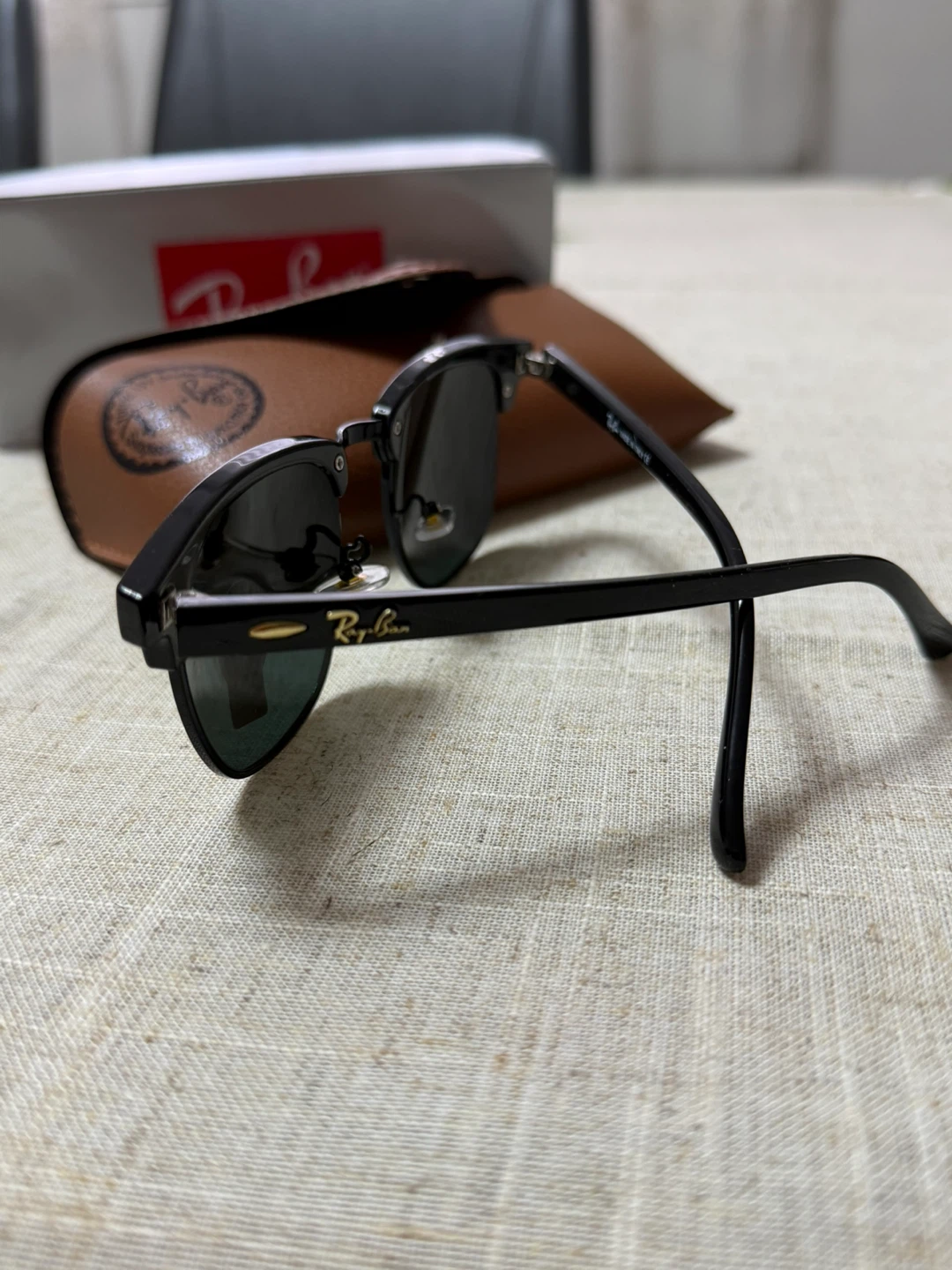 Ray-Ban Clubmaster Sunglasses Black - photo 3