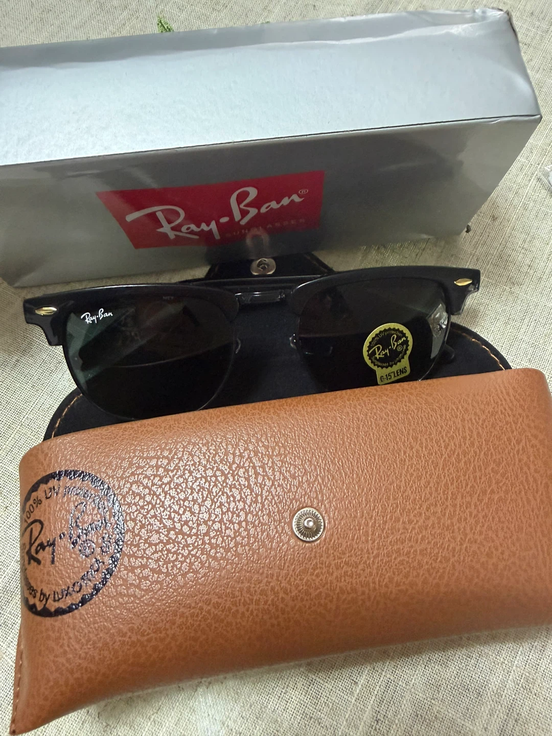 Ray-Ban Clubmaster Sunglasses Black - photo 5