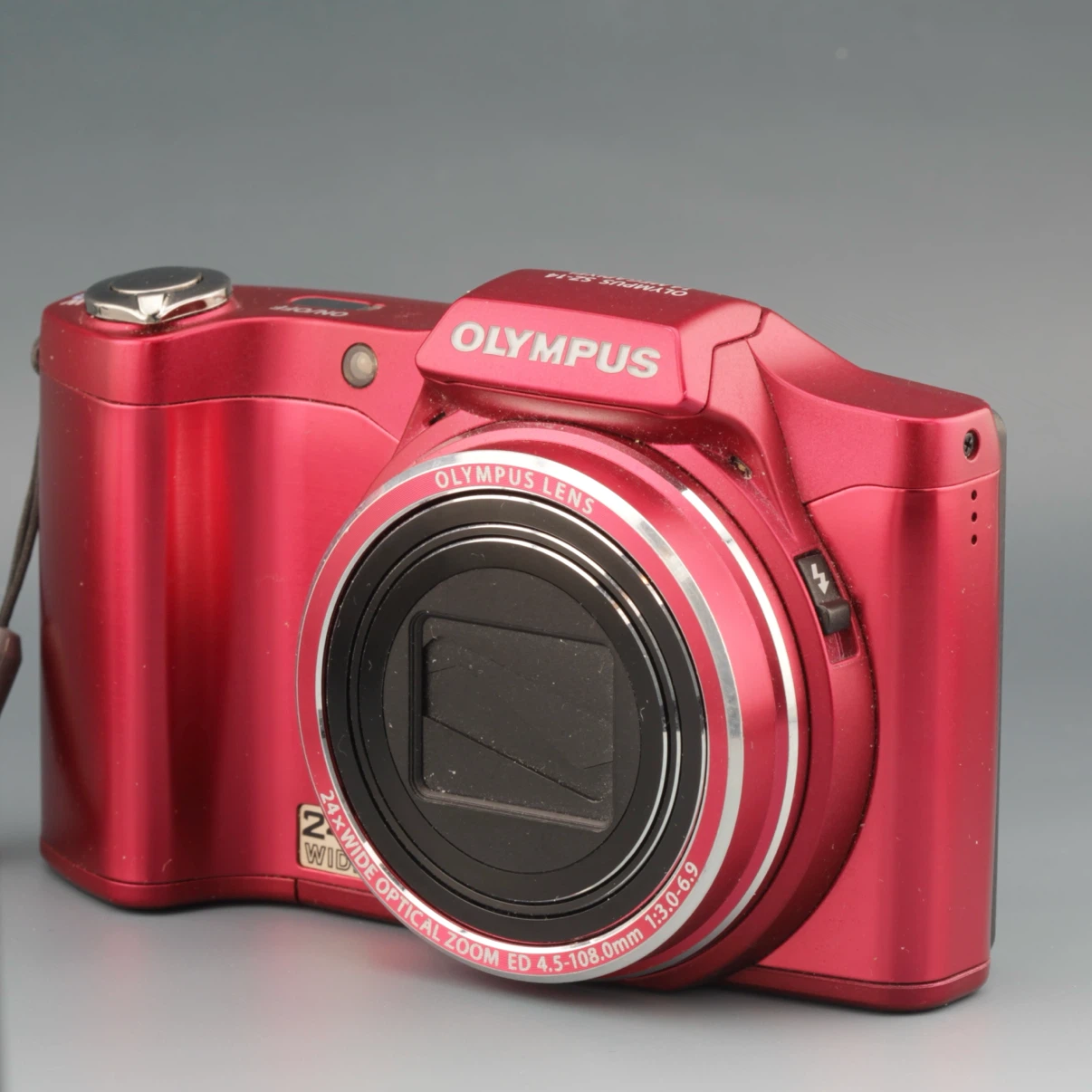 Olympus SZ-14 Digital Camera Red