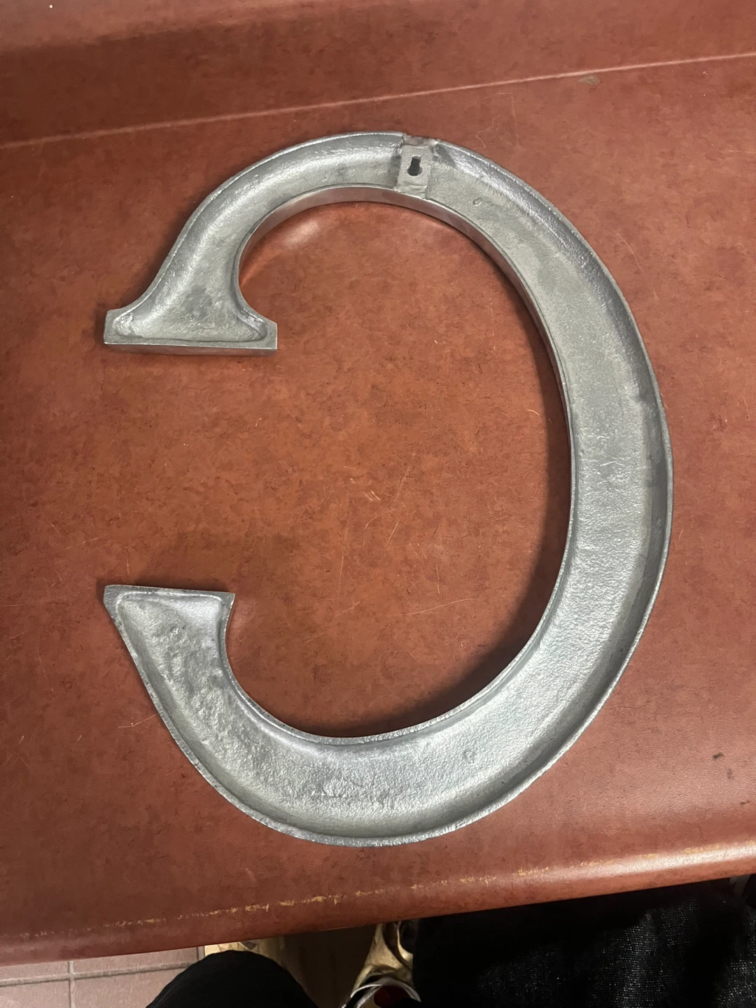 Metal Letter C Wall Decor - photo 2