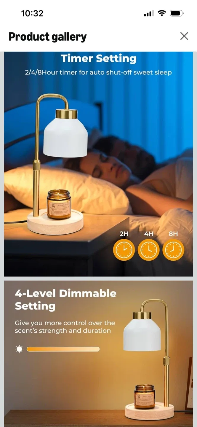 New-Adjustable Candle Warmer Lamp - photo 3