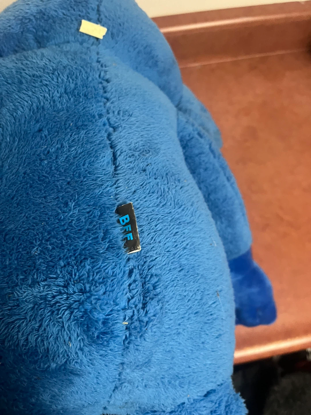 KAWS BFF Blue Plush Toy big - photo 4