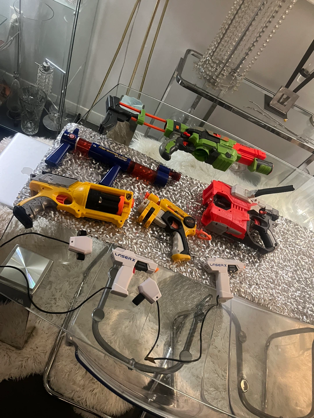 Assorted Nerf and Laser X Toy Blasters lot - photo 3