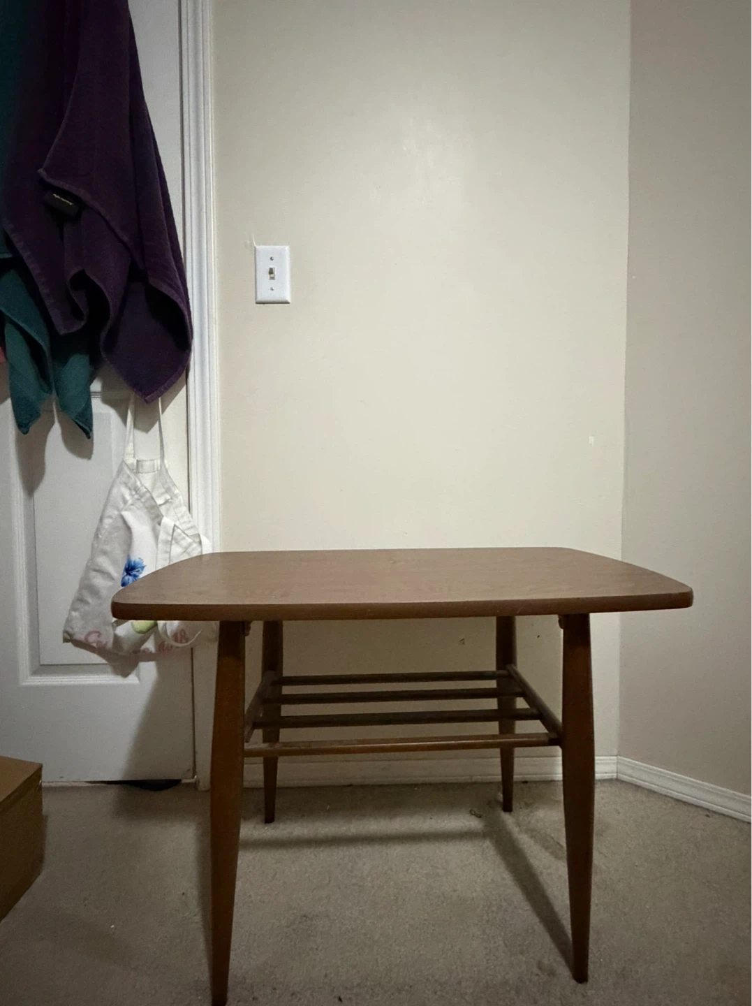 Wood Side Table - photo 2