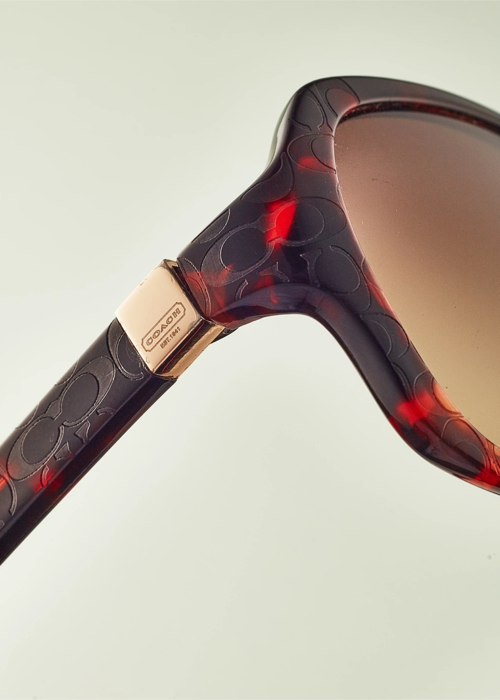 Coach Libby S466 Tortoise Shell Oversized Sunglasses - photo 2