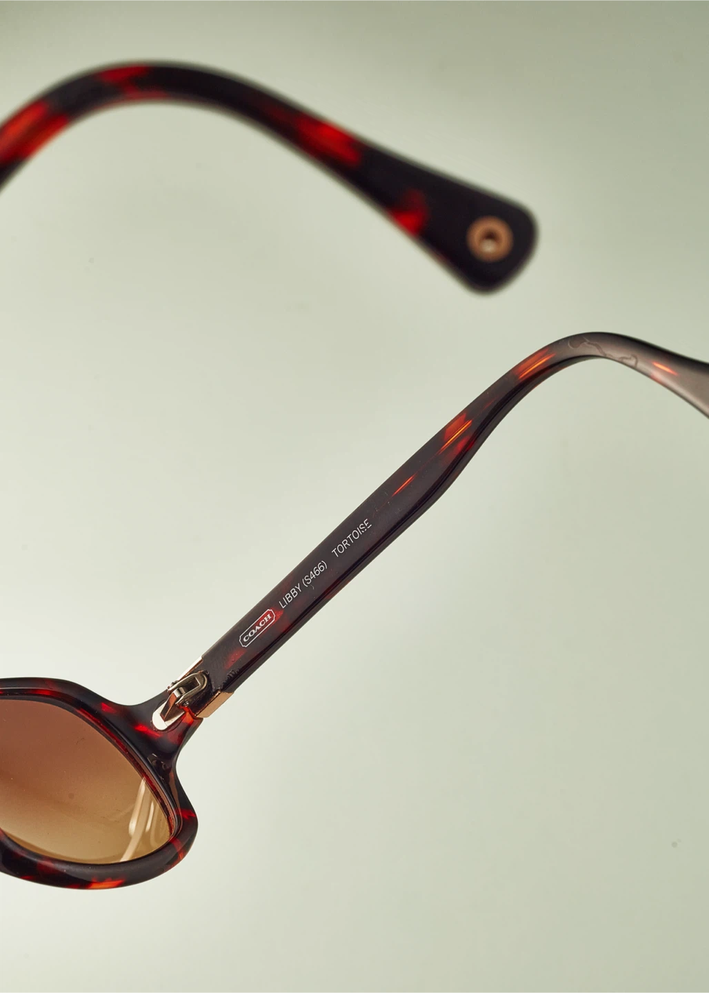 Coach Libby S466 Tortoise Shell Oversized Sunglasses - photo 3
