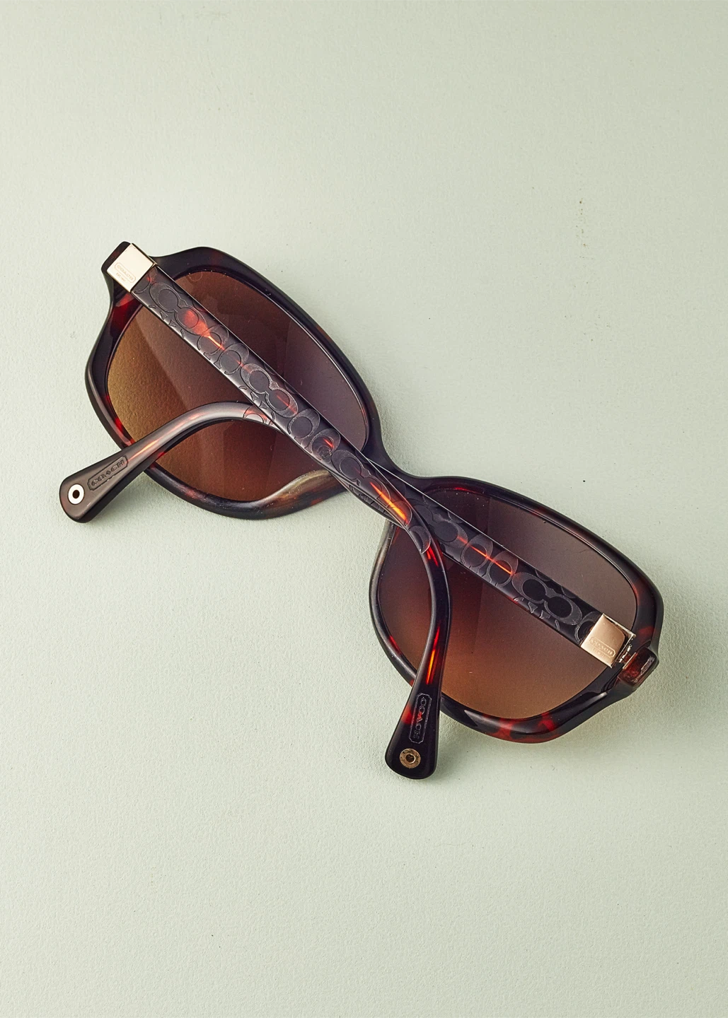 Coach Libby S466 Tortoise Shell Oversized Sunglasses - photo 4