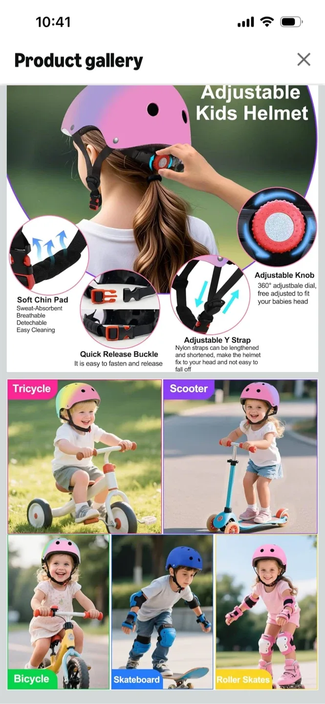 New-Kids Gradient Helmet Size S - photo 2