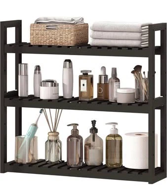 3-Tier Black Storage Rack - photo 5