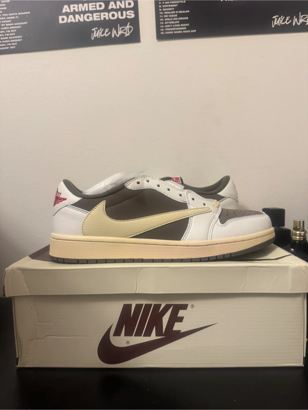 BRAND NEW Travis Scott Mocha/ReverseMocha Shoes Size 11
