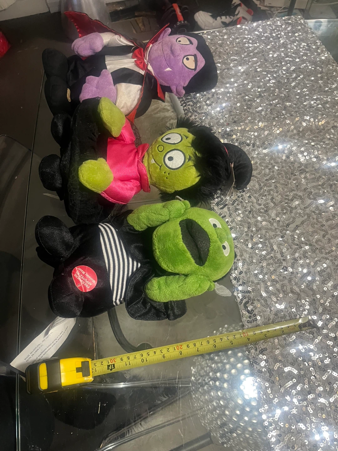 Set of 3 Halloween Plush Toys - photo 3