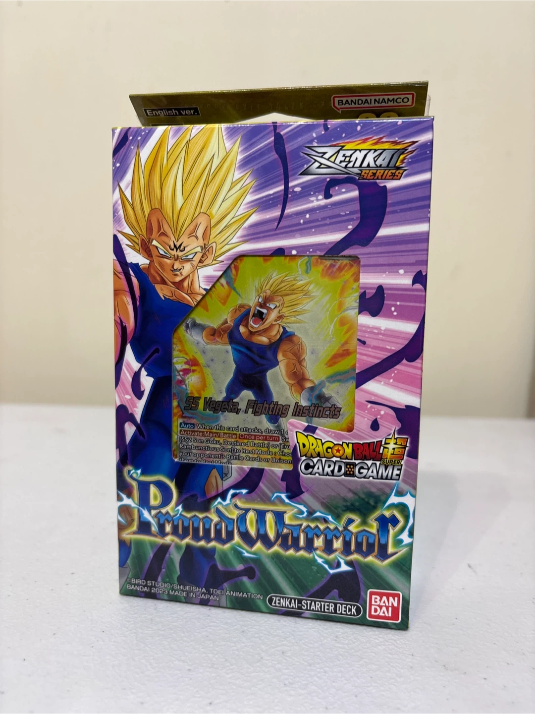 Dragon Ball Super Card Game Proud Warrior Starter Deck SD22