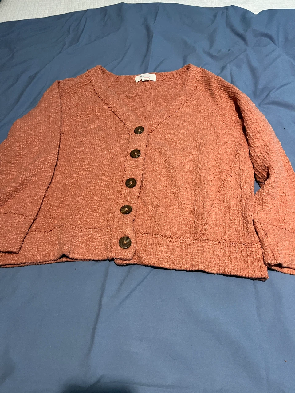 Two by Vince Camuto Peach Cardigan