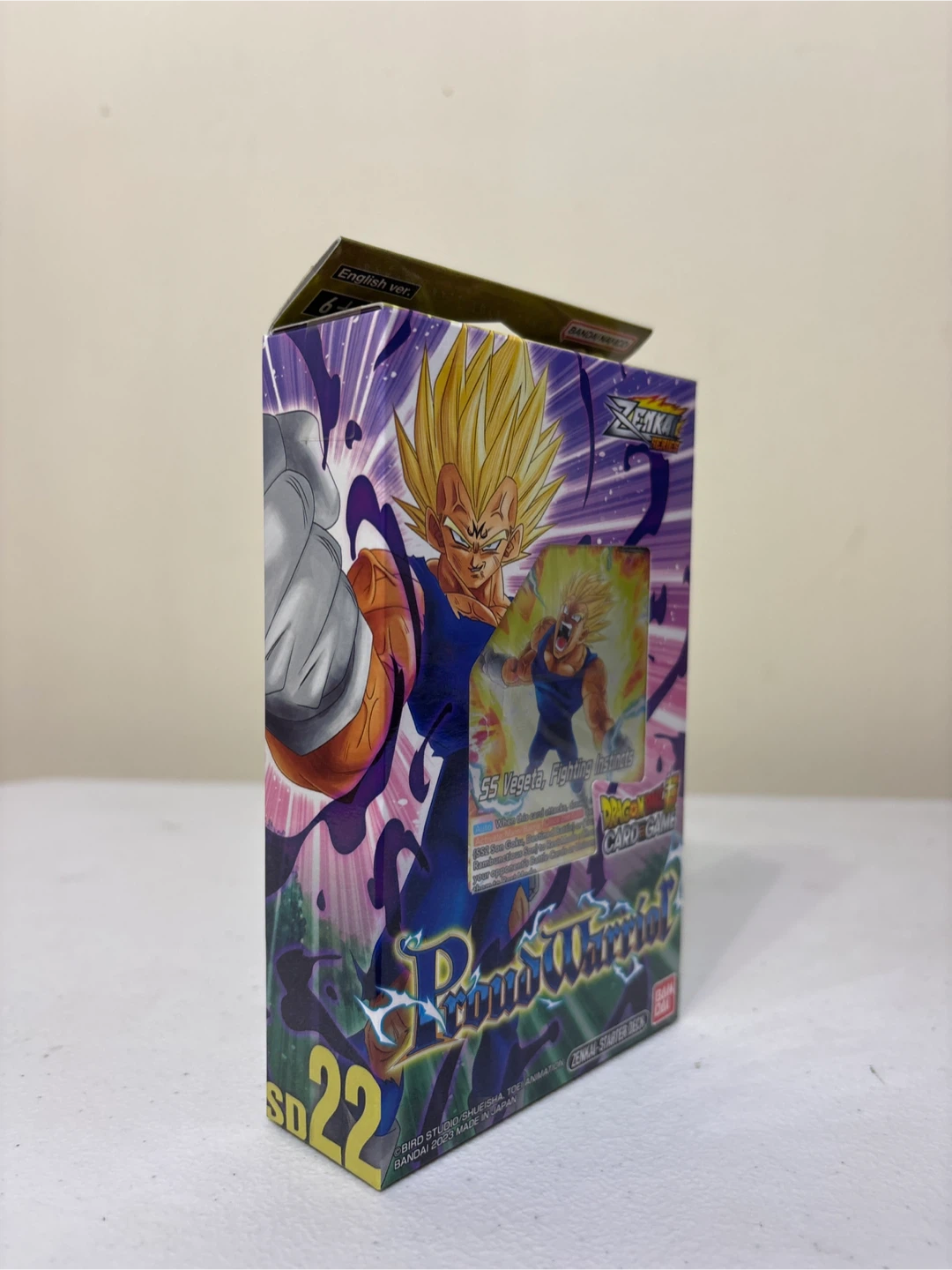 Dragon Ball Super Card Game Proud Warrior Starter Deck SD22 - photo 4