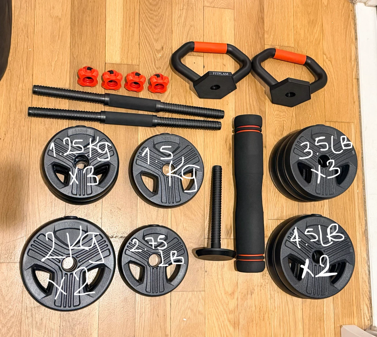 Adjustable Dumbbell and Kettlebell Set
