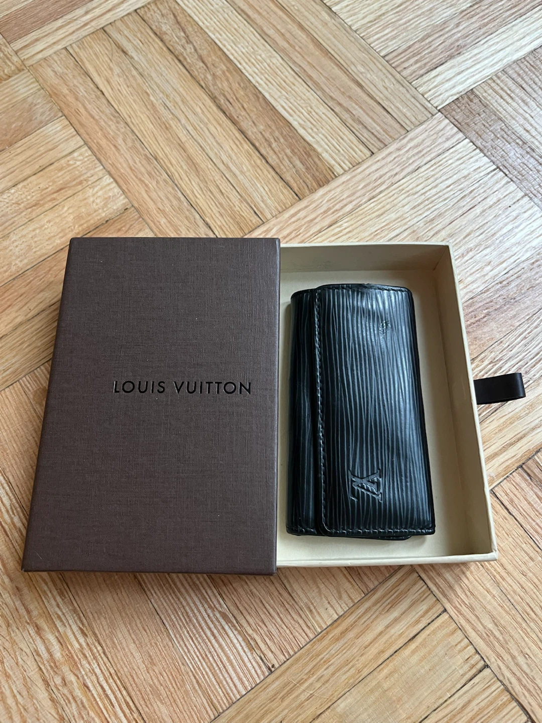 Louis Vuitton Epi Multiclés 6 Key Holder Noir Black M63812 + Box - photo 2