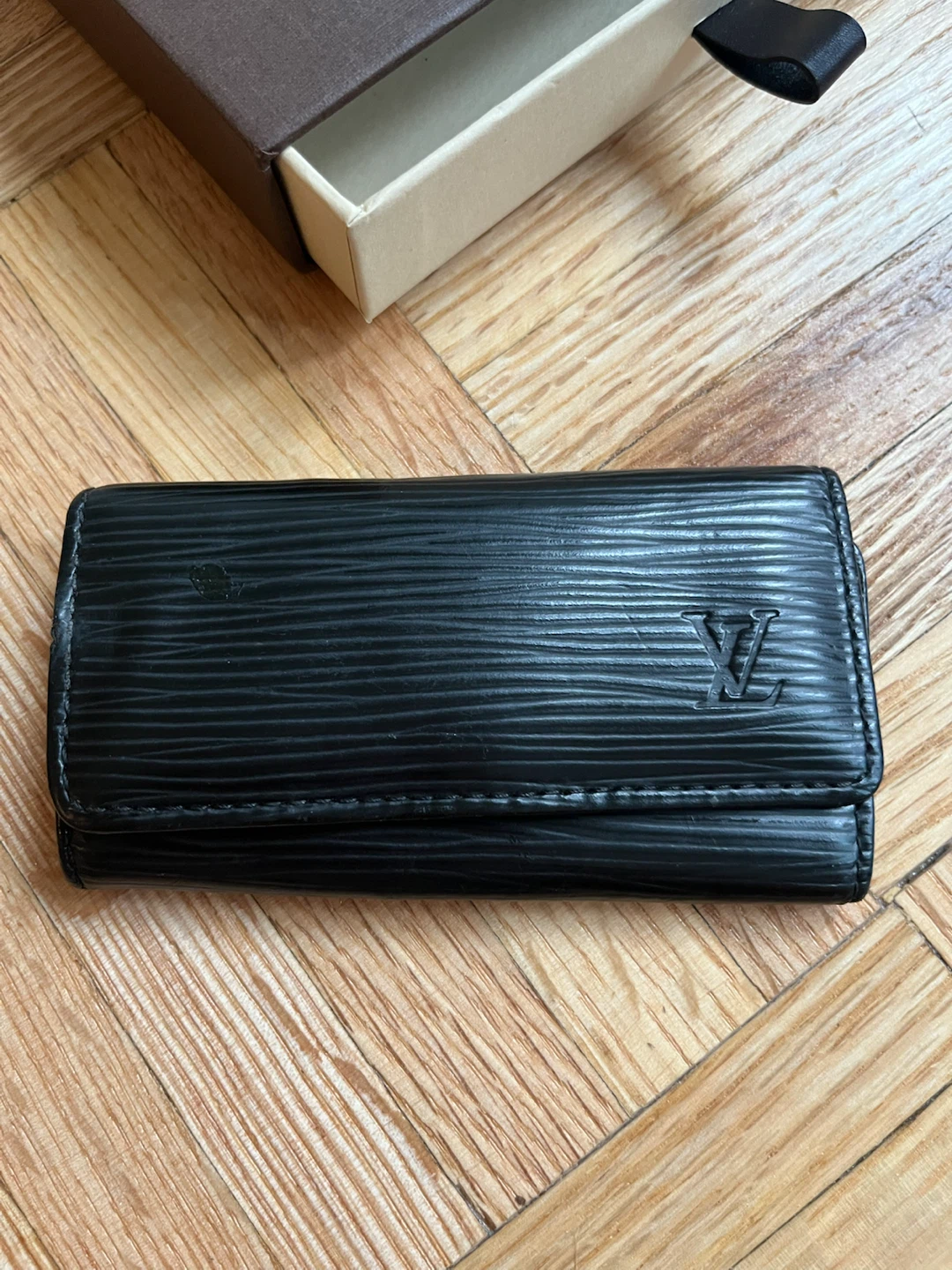 Louis Vuitton Epi Multiclés 6 Key Holder Noir Black M63812 + Box - photo 3