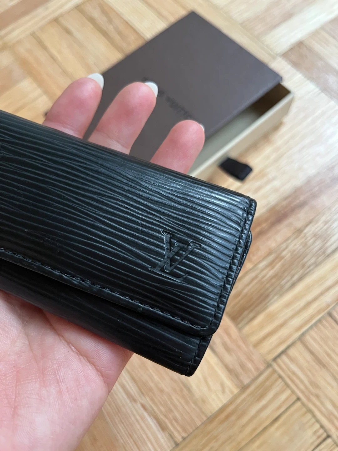 Louis Vuitton Epi Multiclés 6 Key Holder Noir Black M63812 + Box - photo 4