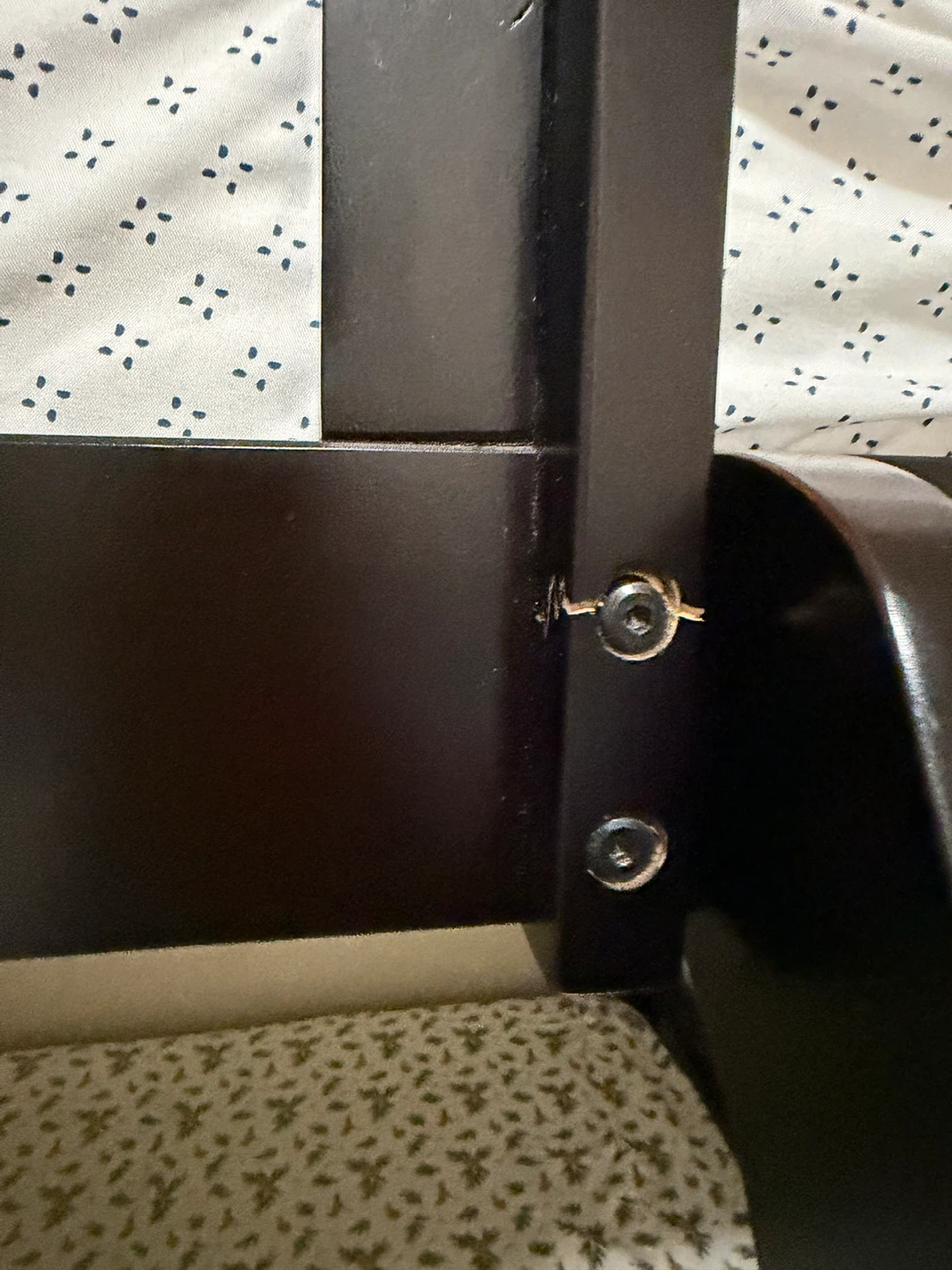 Dark Brown Wooden Bunk Bed Frame - photo 5