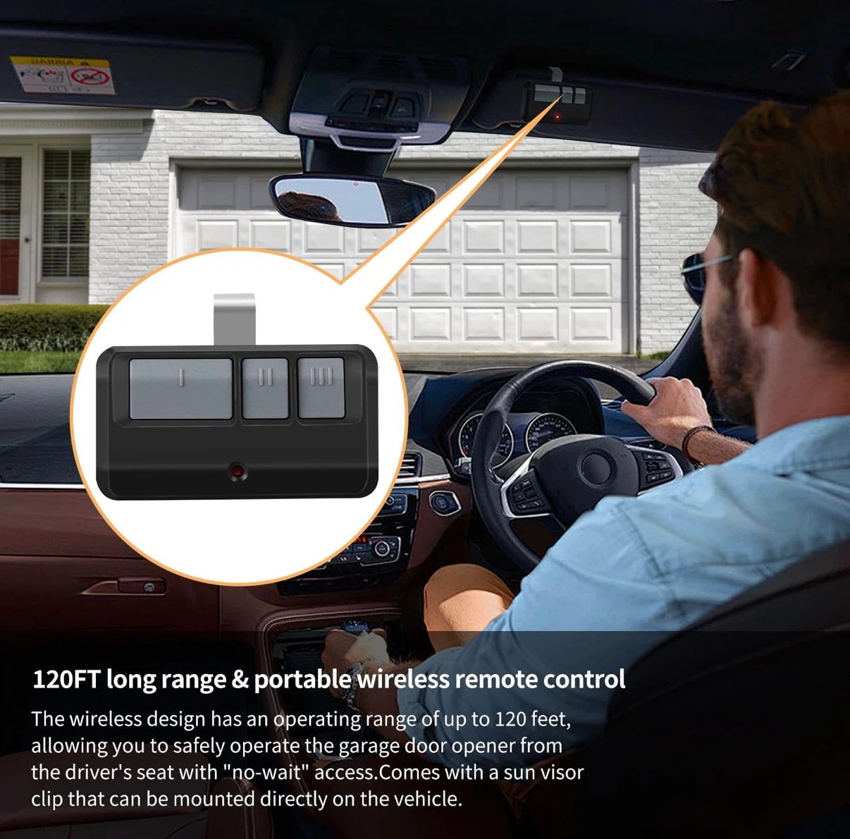 NEW - Garage Door Keypad and 2 Remote Set - photo 3