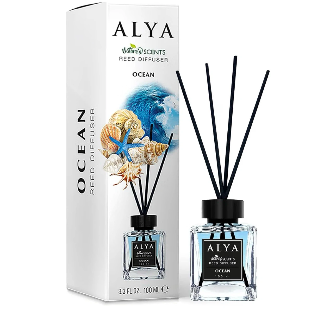 Alya Nature's Scents Ocean Reed Diffuser 100ml