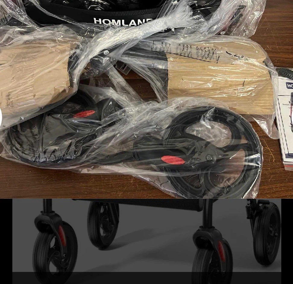 Homland Foldable Rollator Walker - photo 3