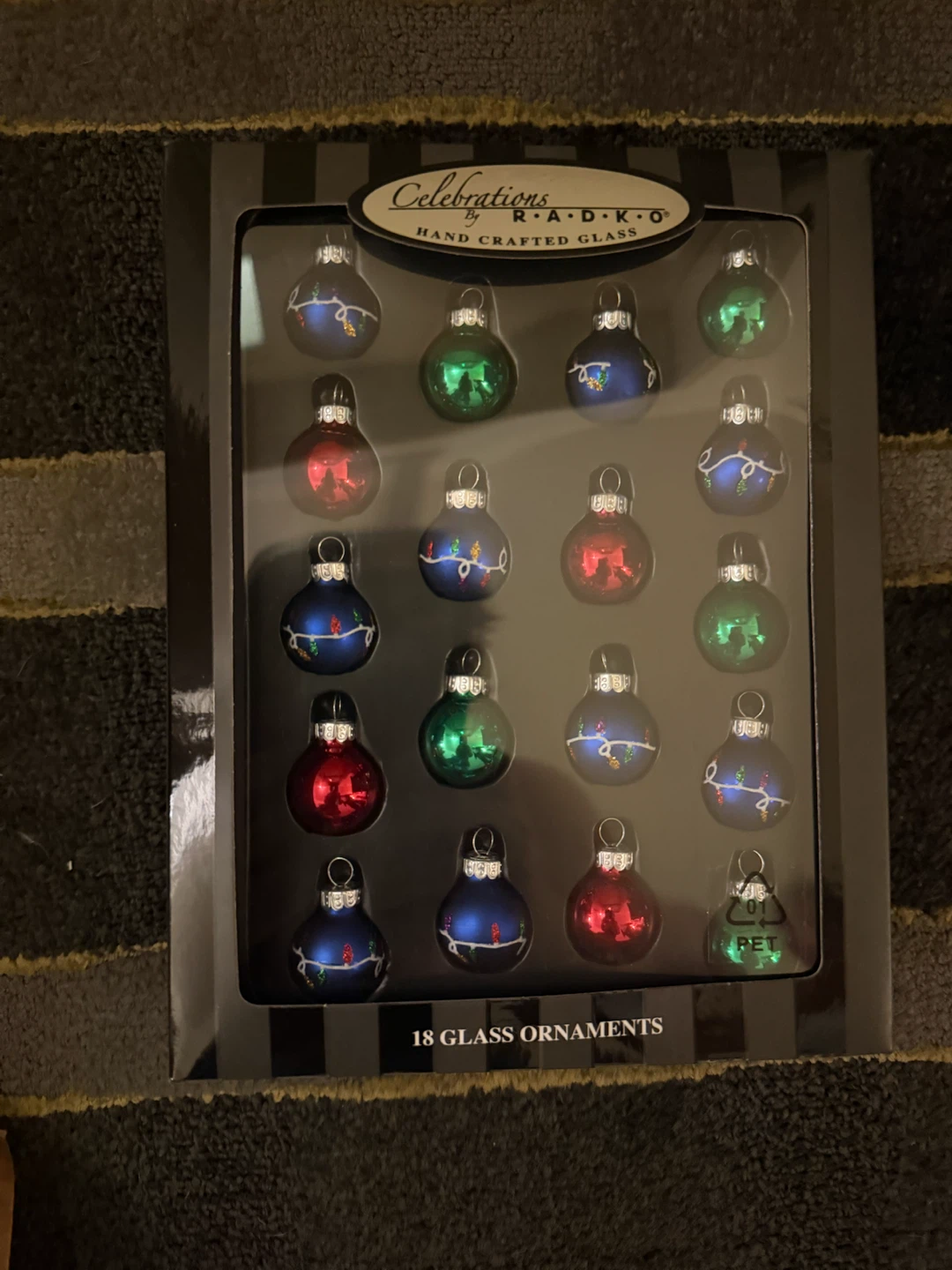 Celebrations by Radko Hand Crafted Glass Ornaments