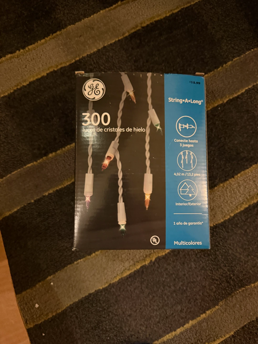 GE String-A-Long 300 Multicolour Lights