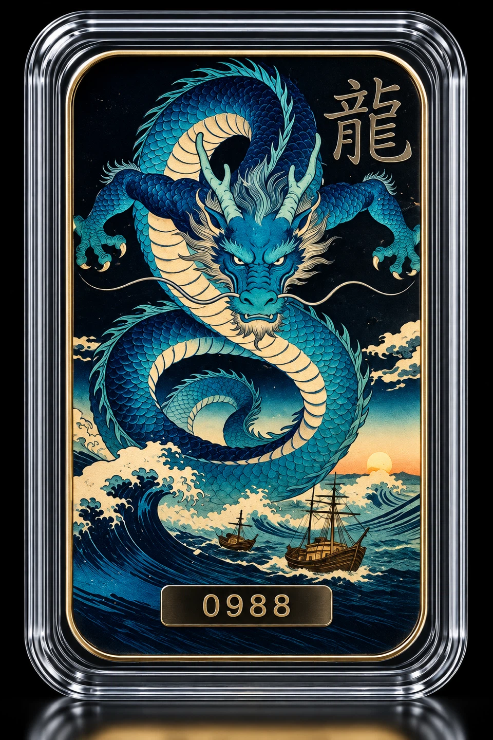 Scottsdale Mint 1oz Fine Silver Collectible Dragon Bars - photo 3