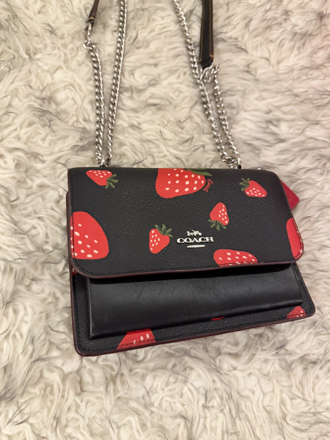Coach Mini Klare Crossbody Bag - Strawberry/ Black - photo 2