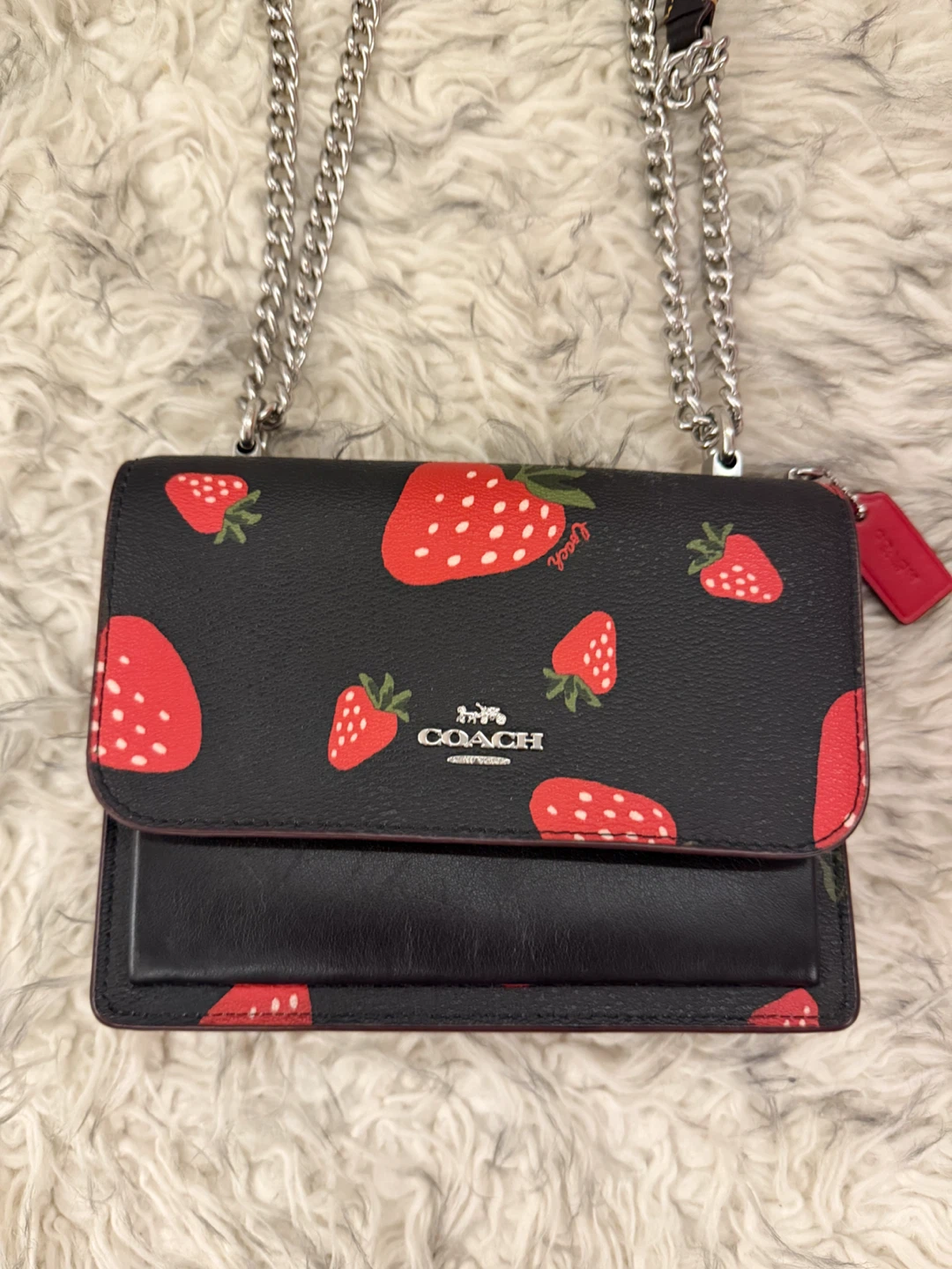 Coach Mini Klare Crossbody Bag - Strawberry/ Black - photo 3