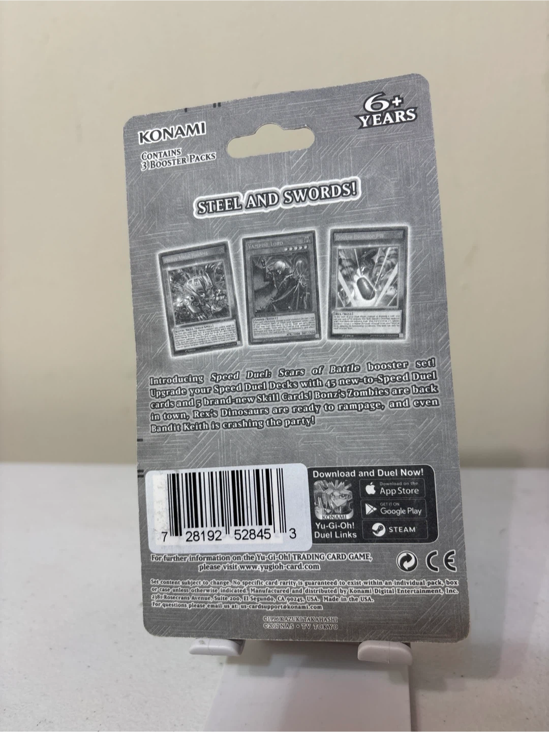 Yu-Gi-Oh! Speed Duel Scars of Battle Booster Pack Set - photo 2