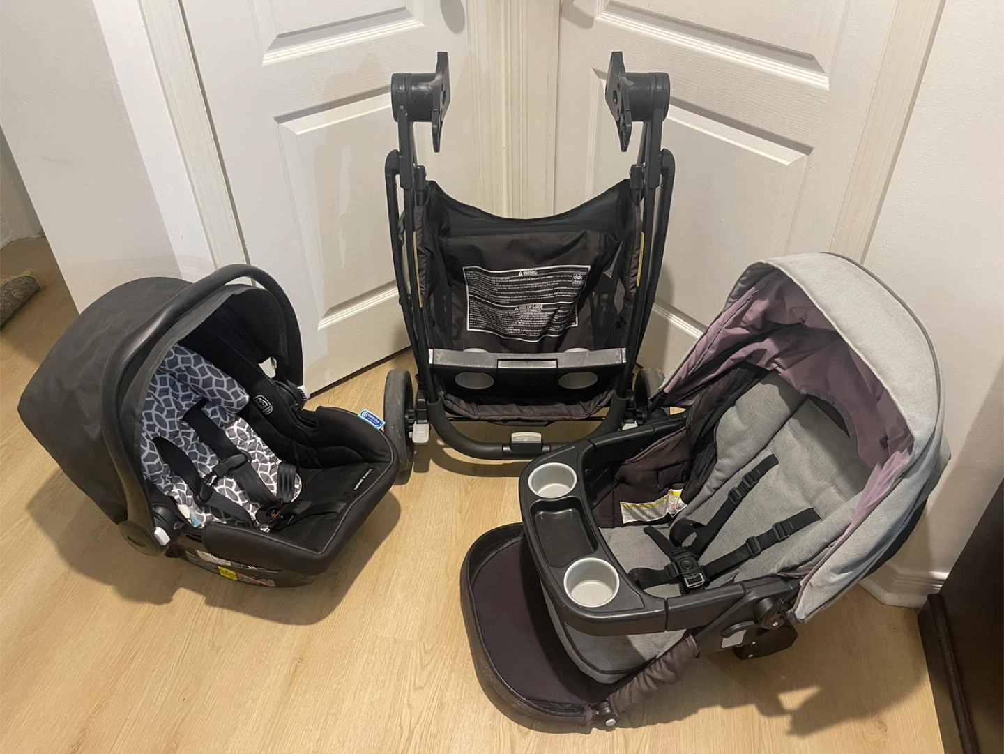 Click and connect graco stroller