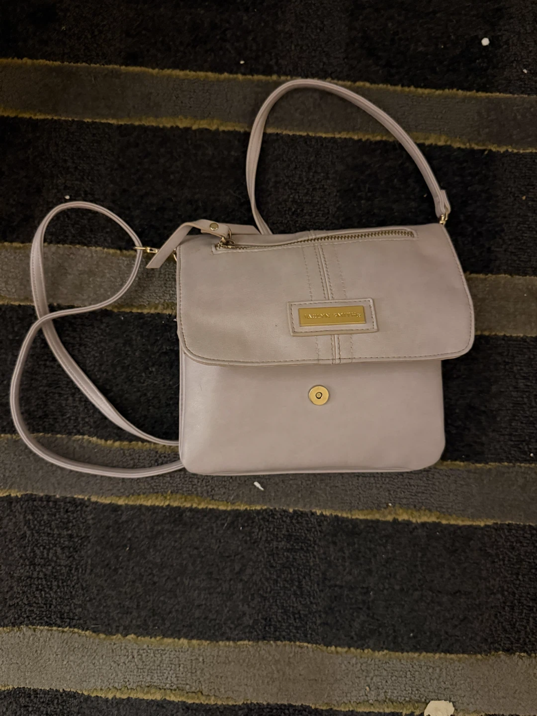 Jaclyn Smith Grey Crossbody Bag