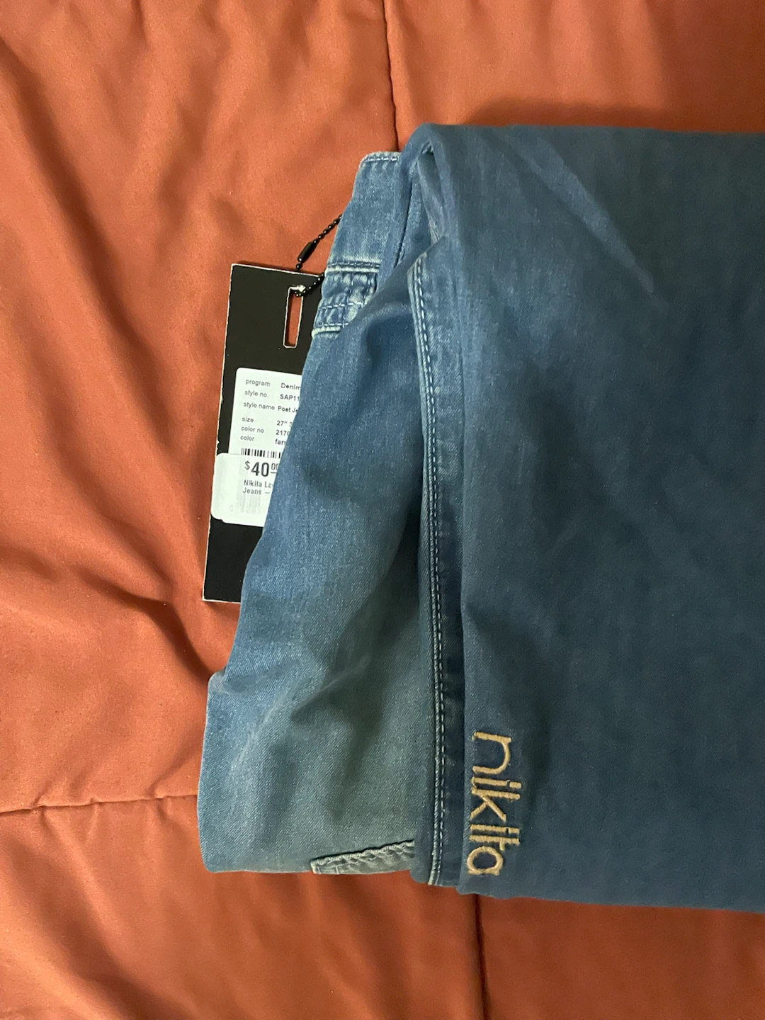 Nikita Poet Denim Jeans - Size 27